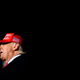 SIOUX CITY, IA - NOVEMBER 03: Former U.S. President Donald Trump speaks during a campaign event at Sioux Gateway Airport on November 3, 2022, in Sioux City, Iowa. Trump held the rally to support Iowa GOP candidates ahead of the state’s midterm election on November 8th.